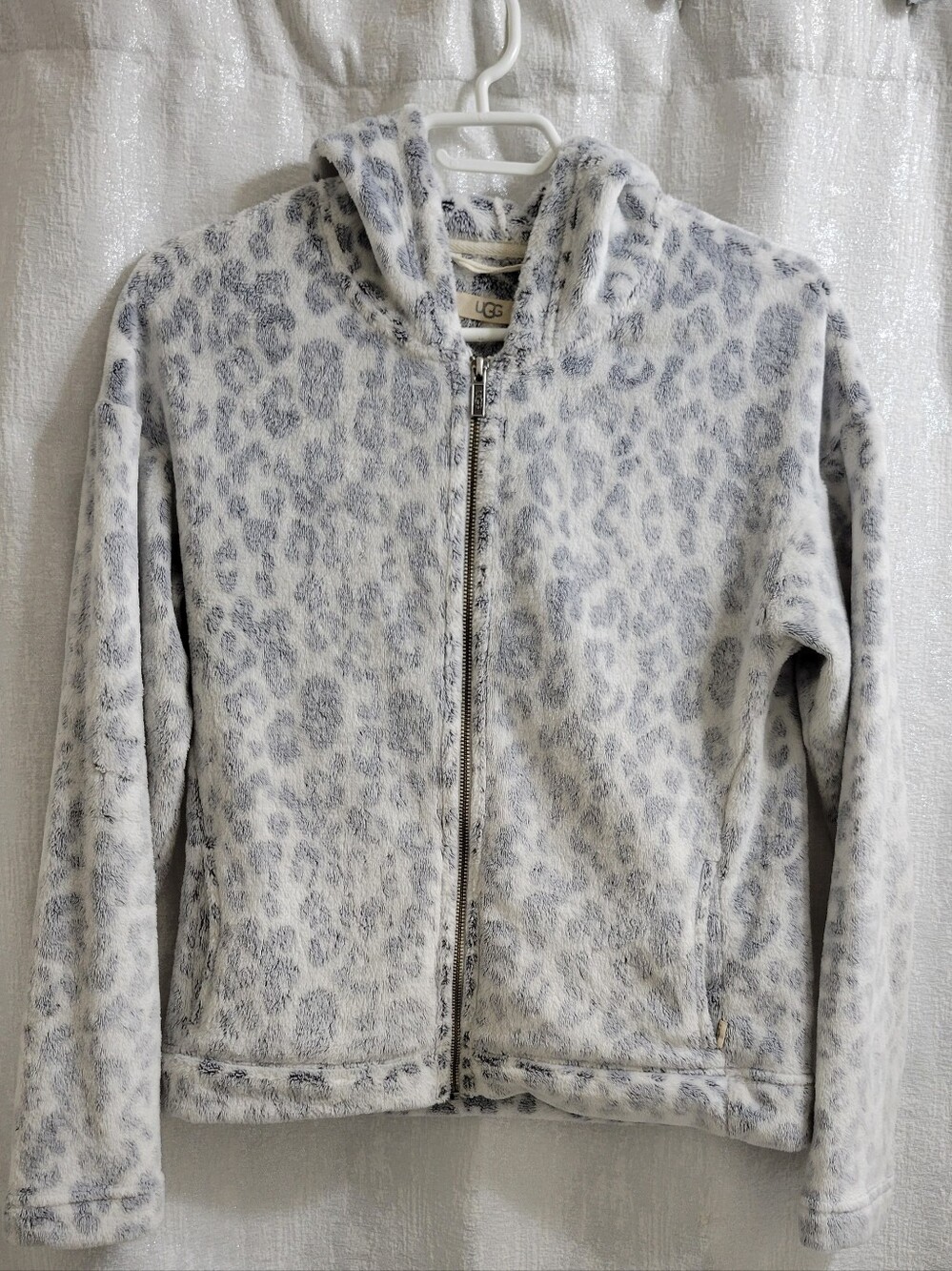 UGG Leopard Print Hoodie Sweater